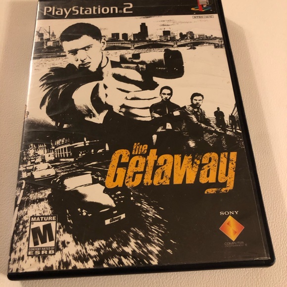 the Getaway (Sony PlayStation 2, 2003) - Complete with manual/poster - Picture 4 of 7